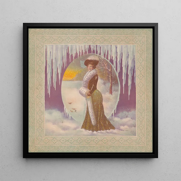 Scène d'hiver - Anonyme