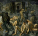 scène van de vernietiging van Messina - Max Beckmann — weergave van het kunstwerk