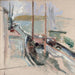 Haven scène - John Henry Twachtman — weergave van het kunstwerk