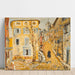 Reproductie van het schilderij Straatscène in een provinciale stad - Boris Grigoriev