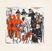 scène van de rechtbank van de Heilige Jeanne van Shaw - Ernst Ludwig Kirchner — weergave van het kunstwerk