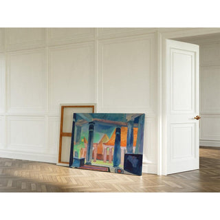 Scénographie pour l'objet Cléopâtre - Robert Delaunay | Reproduction Tableau Décoration murale affiche copie