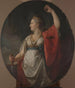 van de Allegorie van de Rechtvaardigheid Thémis - School van Marcello Bacciarelli — weergave van het kunstwerk