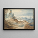 Kasteel aan de Rivieroever - School van Pieter Bruegel de Oude — ingelijst kunstwerk aan de muur
