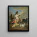 Een allegorie van Cupido die bellen blaast met twee geiten - School van Utrecht — ingelijst kunstwerk aan de muur