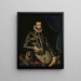 Portret van Jacopo Boncompagni - Scipione Pulzone — ingelijst kunstwerk aan de muur