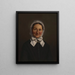 Elisabetha Sutter-Goldener 1794-1863 - Sebastian Buff — ingelijst kunstwerk aan de muur