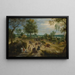 Escarmouche - Sebastian Vrancx — ingelijst kunstwerk aan de muur