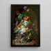 Natuurmoeite van bloemen - Sebastian Wegmayr — ingelijst kunstwerk aan de muur