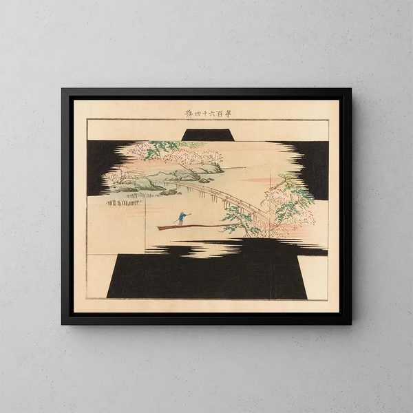 Yachigusa v 6 Pl 14 - Seiko Ueno — ingelijst kunstwerk aan de muur