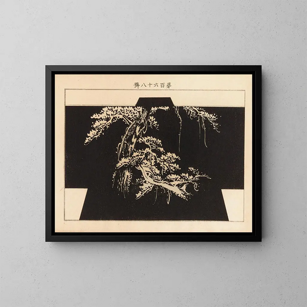 Yachigusa v 6 Pl 18 - Seiko Ueno — ingelijst kunstwerk aan de muur