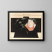 Yachigusa v 6 Pl 22 - Seiko Ueno — framed artwork on a wall
