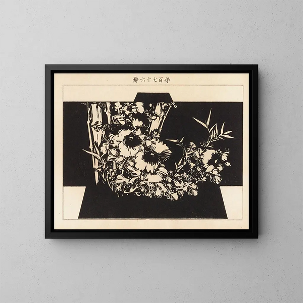 Yachigusa v 6 Pl 25 - Seiko Ueno — ingelijst kunstwerk aan de muur