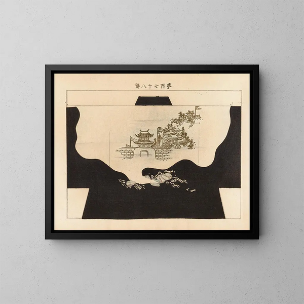 Yachigusa v 6 Pl 27 - Seiko Ueno — ingelijst kunstwerk aan de muur