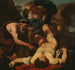 Séléné en Endymion - Johann Carl Loth — weergave van het kunstwerk