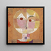 Senecio Bientôt Vieilli - Paul Klee — ingelijst kunstwerk aan de muur