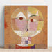 Reproductie van het schilderij van Senecio (Binnenkort Verouderd) - Paul Klee