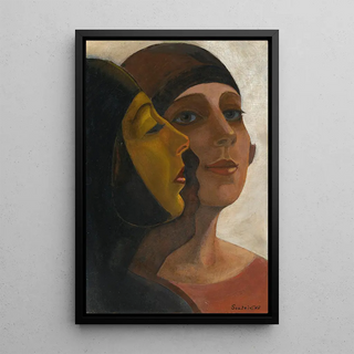 Sergey Yurievich Sudeikin - A Portrait Of Two Ladies.webp