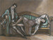Amants - Sergey Yurievich Sudeikin — weergave van het kunstwerk