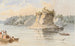 De grote toren op 80 mijl van de monding van de Ohio 64 - Seth Eastman — weergave van het kunstwerk