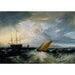 Reproductie van het schilderij Sheerness uitzicht vanaf de Nore - Joseph Mallord William Turner