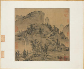 Sheng Mou - Travelers in Autumn Mountains.webp
