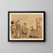 van geselecteerde meesterwerken van de Ukiyo-e school Pl06 - Shinichi Tajima — ingelijst kunstwerk aan de muur