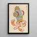 Unai no tomo Pl 023 - Shimizu Seifu — framed artwork on a wall
