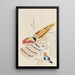 Unai no tomo Pl 039 - Shimizu Seifu — framed artwork on a wall