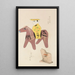 Unai no tomo Pl 050 - Shimizu Seifu — framed artwork on a wall