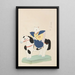 Unai no tomo Pl 052 - Shimizu Seifu — framed artwork on a wall