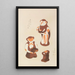 Unai no tomo Pl 056 - Shimizu Seifu — framed artwork on a wall