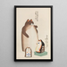 Unai no tomo Pl 093 - Shimizu Seifu — framed artwork on a wall