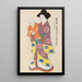 Unai no tomo Pl 102 - Shimizu Seifu — framed artwork on a wall