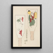 Unai no tomo Pl 106 - Shimizu Seifu — framed artwork on a wall