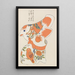 Unai no tomo Pl 115 - Shimizu Seifu — framed artwork on a wall