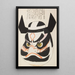 Unai no tomo Pl 125 - Shimizu Seifu — framed artwork on a wall