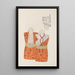 Unai no tomo Pl 141 - Shimizu Seifu — framed artwork on a wall
