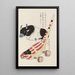 Unai no tomo Pl 150 - Shimizu Seifu — framed artwork on a wall