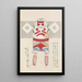 Unai no tomo Pl 153 - Shimizu Seifu — framed artwork on a wall