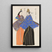 Unai no tomo Pl 154 - Shimizu Seifu — framed artwork on a wall