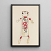 Unai no tomo Pl 173 - Shimizu Seifu — framed artwork on a wall
