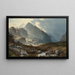 Snowdon vanaf Y Foelberfedd schilderij - Sidney Richard Percy — ingelijst kunstwerk aan de muur