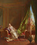 Le Boudoir - Sigmund Freudenberger — weergave van het kunstwerk