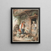 Le bon père - Sigmund Freudenberger — ingelijst kunstwerk aan de muur