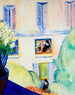 Le Couvent - Sigrid Hjertén — weergave van het kunstwerk