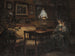 Winteravond, moeder en kind - Sigurd Wandel — weergave van het kunstwerk