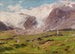 Uitzicht op Saas Fee - Silvio Poma — weergave van het kunstwerk