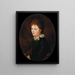 Portret van een vrouw - Simón Gómez — ingelijst kunstwerk aan de muur