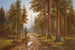 Na de regen - Simeon Fedorovich Fedorov — weergave van het kunstwerk